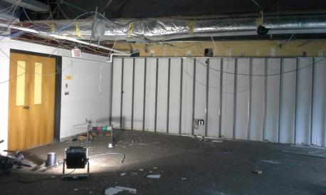 Library Day 3 of Construction! Looking good... well it gets worse before it gets better picture wise